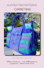Load image into Gallery viewer, Carpet Bag, by Carol McLeod, AT292 from Aunties Two
