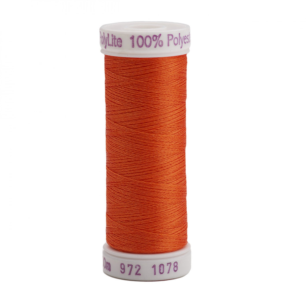 Polylite Thread 60wt Solid 440yd Tangerine 972-1078