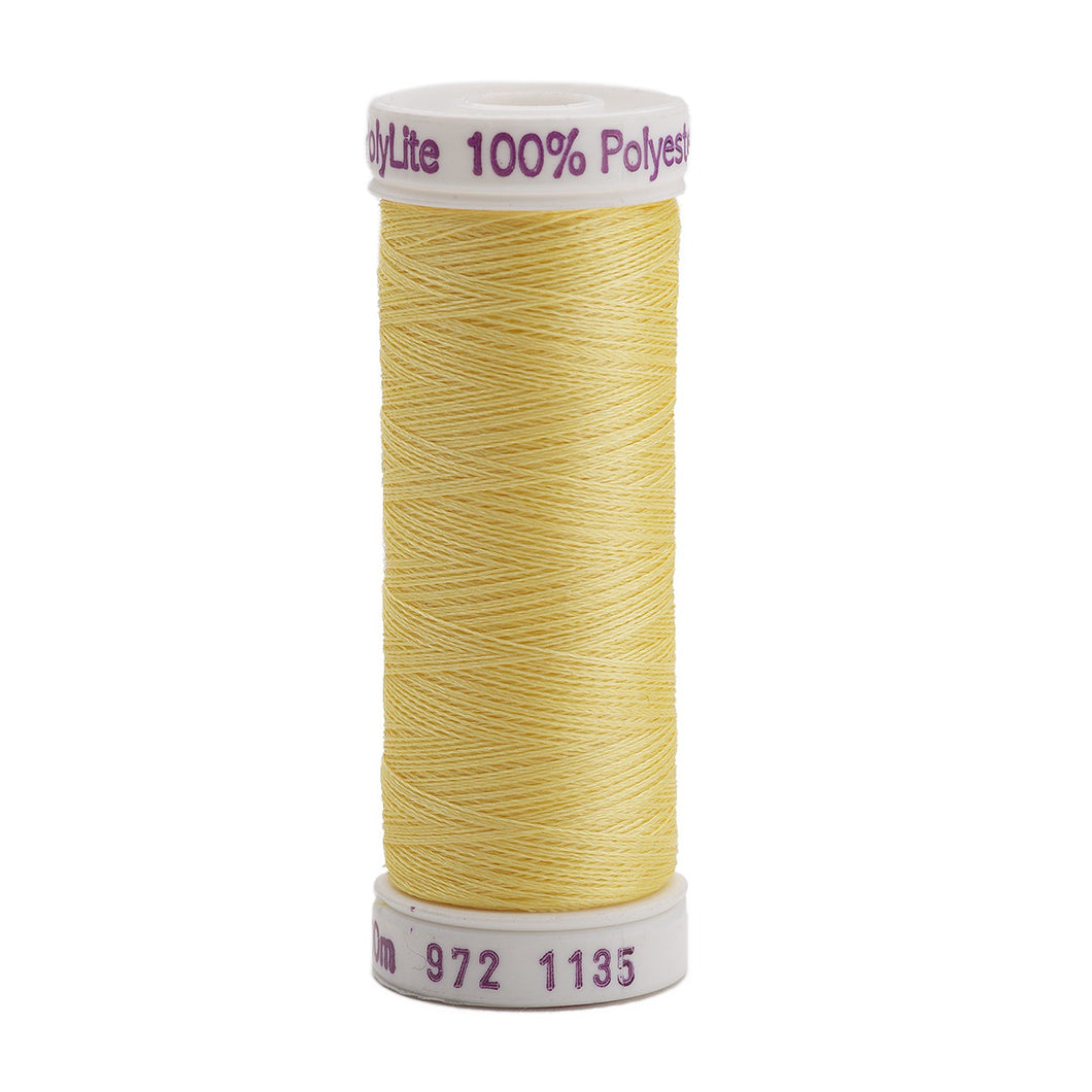 Polylite Thread 60wt Solid 440yd Pastel Yellow 972-1135