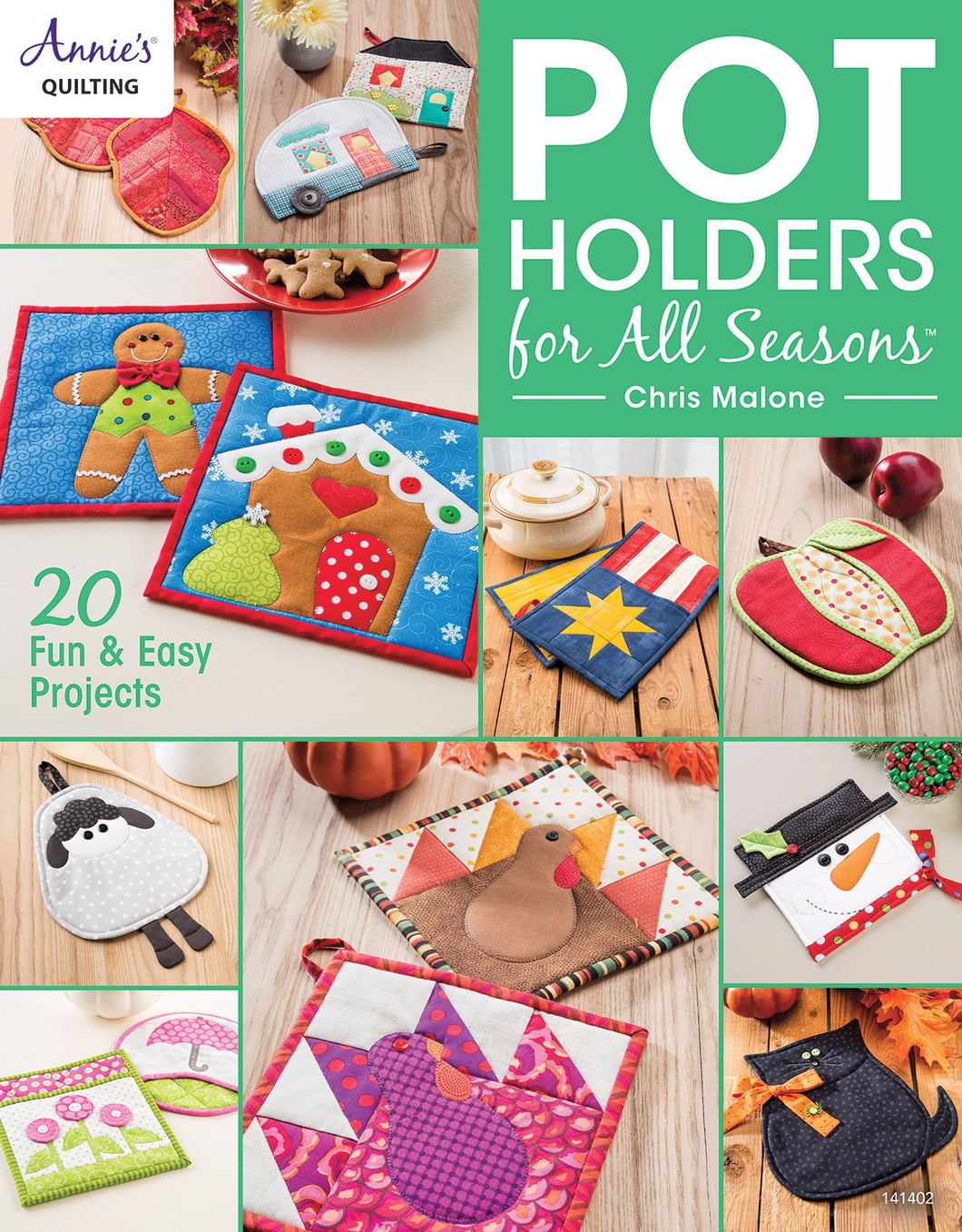 Pot Holders for All Seasons by Chris Malone from Annies