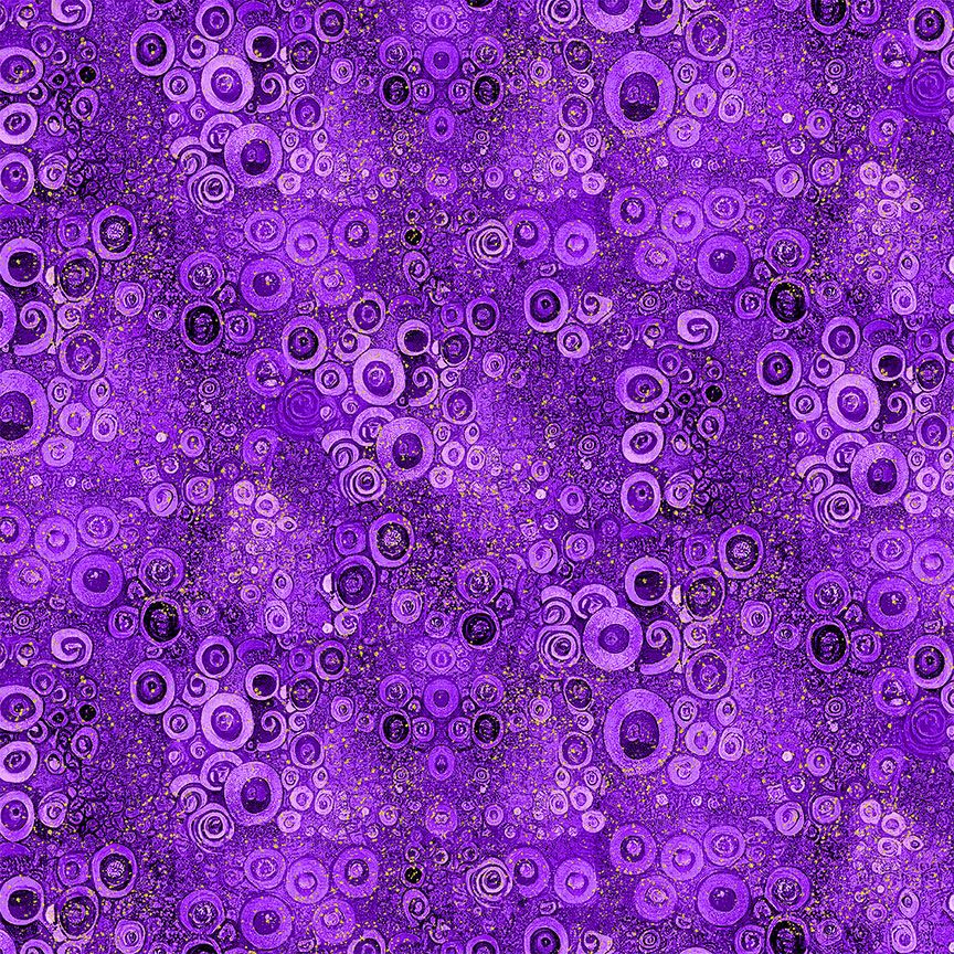 Scroll Metallic Blender. Flora-CM2611 purple, designed by Chong-A-Hwang