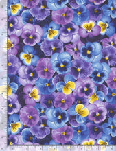 Load image into Gallery viewer, PANSY PARADE,  3 Yard Quilt
