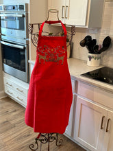 Load image into Gallery viewer, Christmas Red Holiday Aprons
