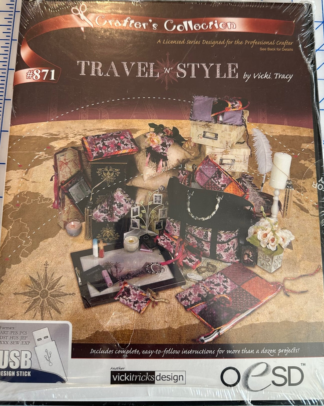 #871 TRAVEL 'N' STYLE by Vicki Tracy