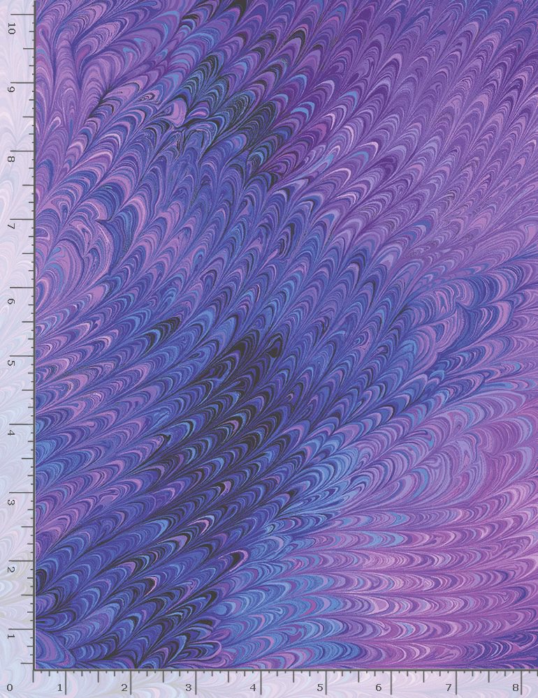 PANSY MARBLED C-7728/Purple