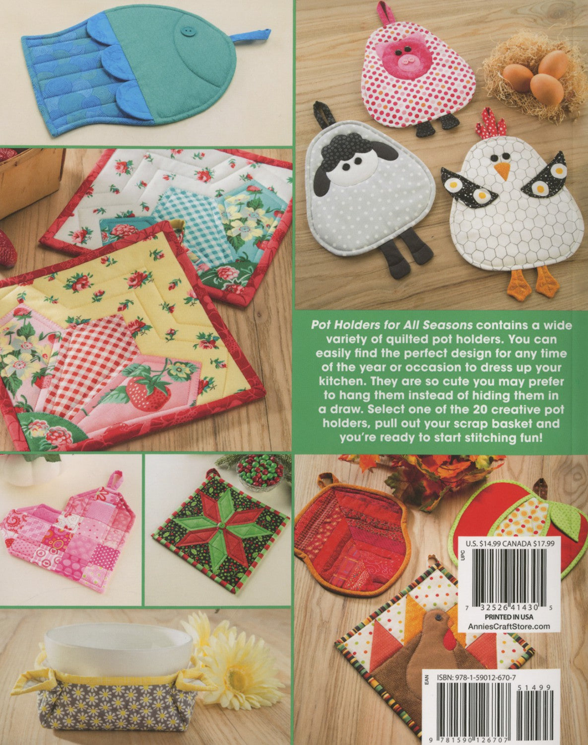 Pot Holders for All Seasons by Chris Malone from Annies – sewinthemood