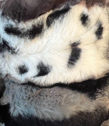 Black/Grey/White Animal Print Luxe Cuddle