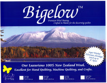 Load image into Gallery viewer, BIGELOW 100% WOOL BATTING, 45&quot; x 60&quot;
