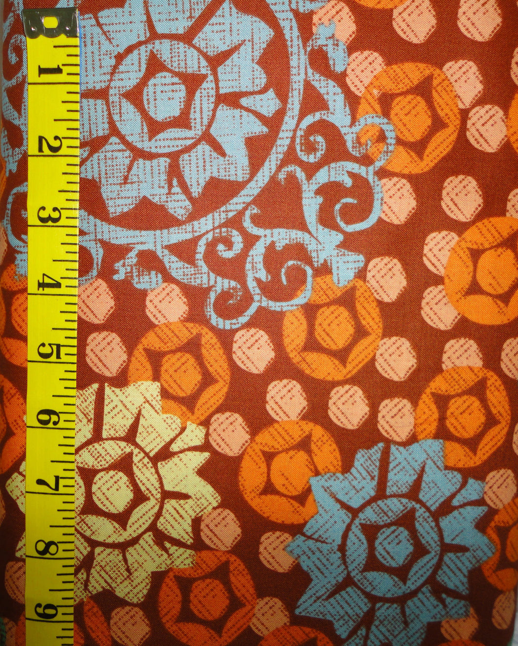 Chiffon Collection by Westminster Fabrics Medallion Orange