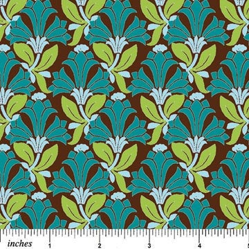Peppermint Twist Piccadilly Circle by Northcott Fabrics