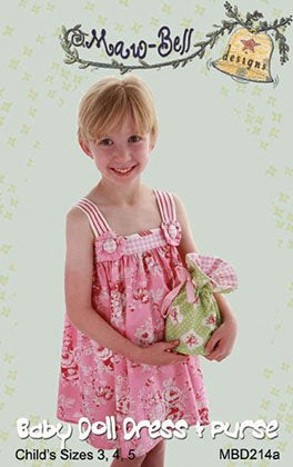 Baby Doll Dress & Purse by Maw Bell