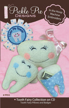 Load image into Gallery viewer, Embroidery Machine:  Pickle Pie Designs TOOTH FAIRY COLLECTION
