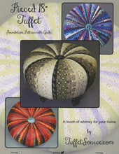 Load image into Gallery viewer, Pieced 18&quot; Tuffet, Foudation Pattern with Guide
